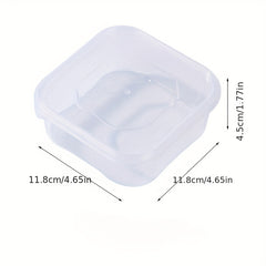 Fridge Storage Containers - Food Keeper Tray Case - Set of 4