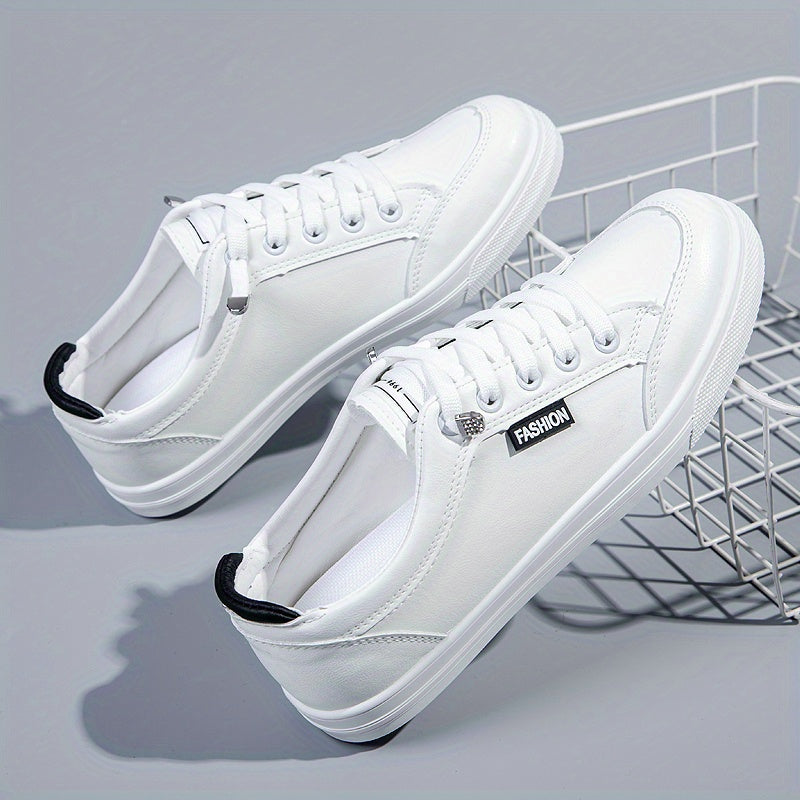 Women's Lace Up Walking Shoes Casual Flat Skate Shoes