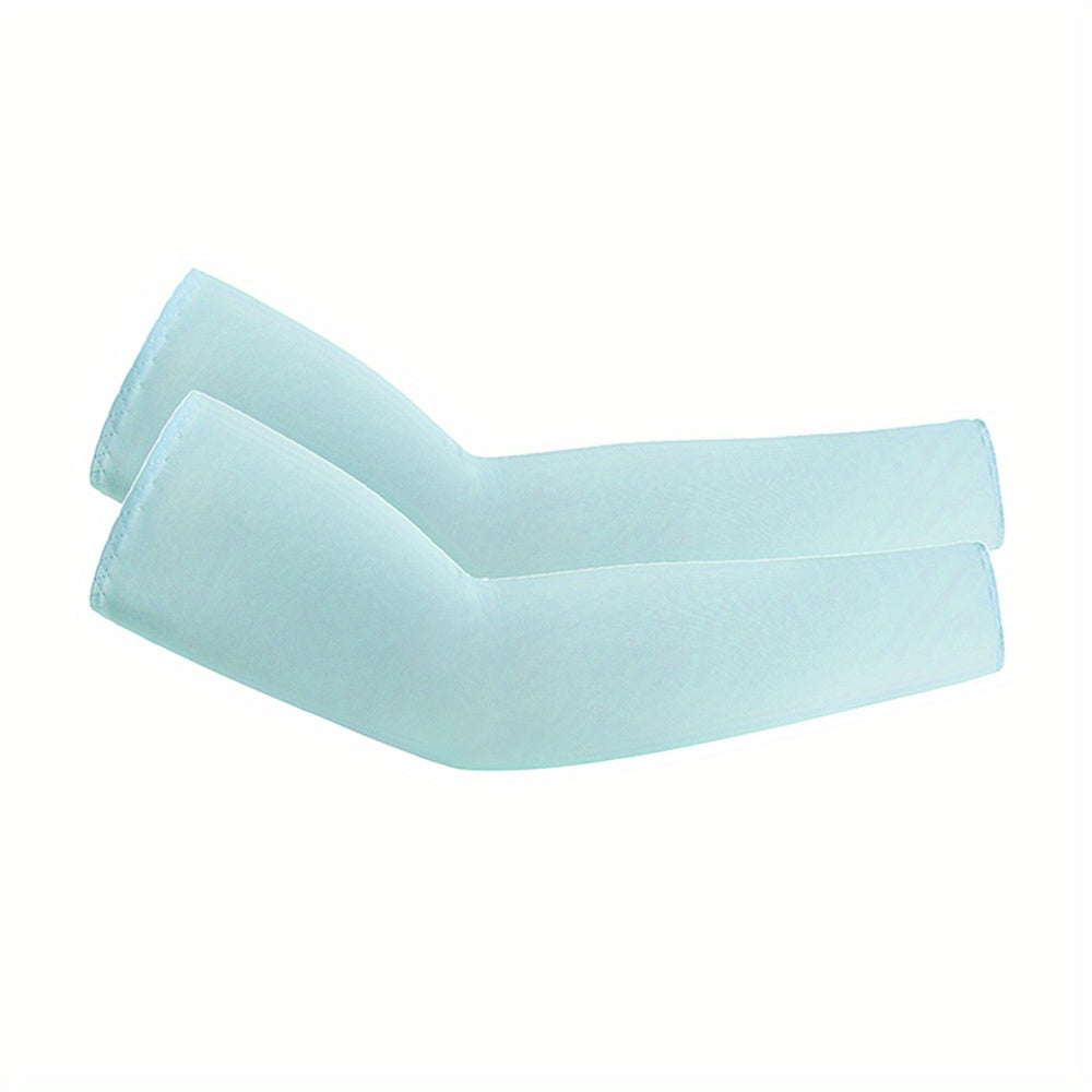 UV Protection Arm Sleeves with Elbow Pad for Running Basketball Cycling