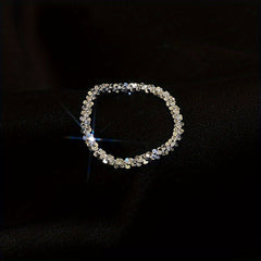 Sparkling Anklet Bracelet Necklace Snake Bone Chain