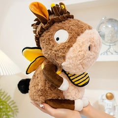 Bee Costume Plush Donkey Toy Festive Gift for Kids