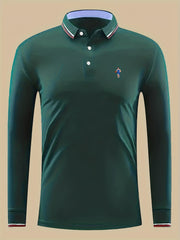 Men's Basketball Player Print Lightweight Polo Shirt
