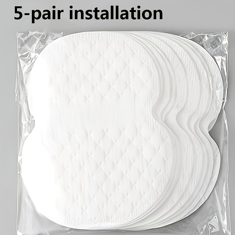 10pcs Underarm Sweat Absorbing Patch Female Arm Ultra Thin Invisible Pad