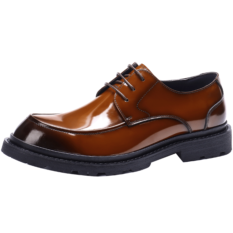 Men's Leather Non slip Oxford Dress Shoes Derby Comfortable Formal Shoes