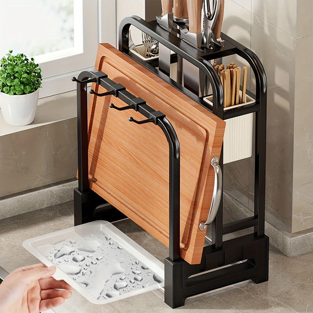 Stainless Steel Cutting Board Rack Kitchen Storage