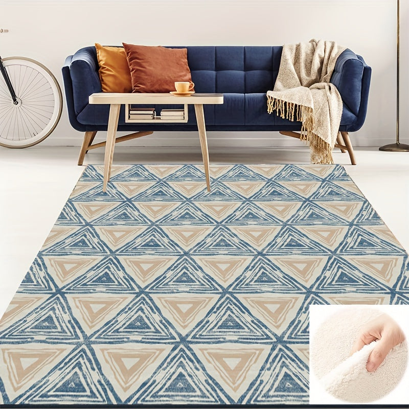 Non-slip Modern Large Carpet for Living Room Bedroom Washable