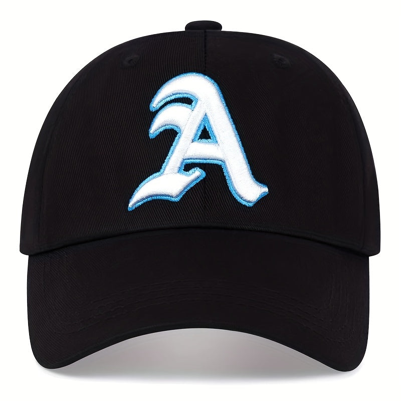Gothic A Embroidery Baseball Cap Cartoon Dolphin Casual Sports Hat