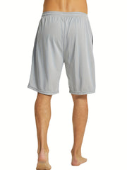 Men's 2 in 1 Quick-dry Sports Shorts with Pocket