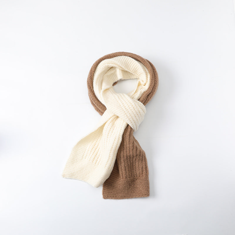 Women's Winter Thick Knitted Bright Warm Scarf
