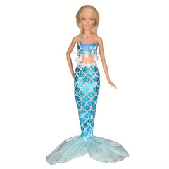 Mermaid Swimsuits For Dolls Perfect Summer Gift For Girls