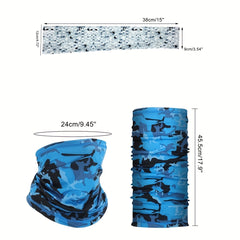 Outdoor Cycling Sunscreen Sleeve Cover and Windproof Mask Set