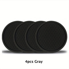 4pcs Car Cup Coaster Non Slip Cup Holders Car Interior Accessories