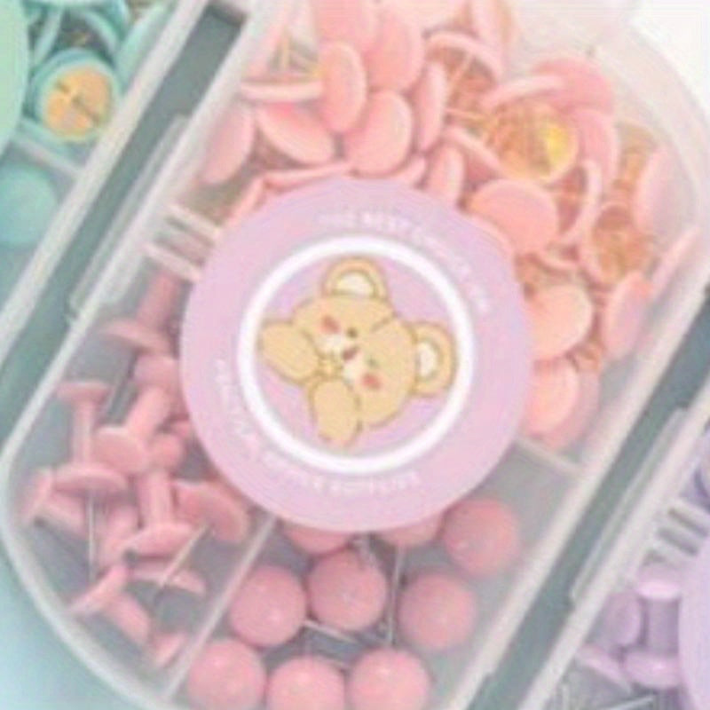 Macaron Push Pin Set - Student Stationery Set