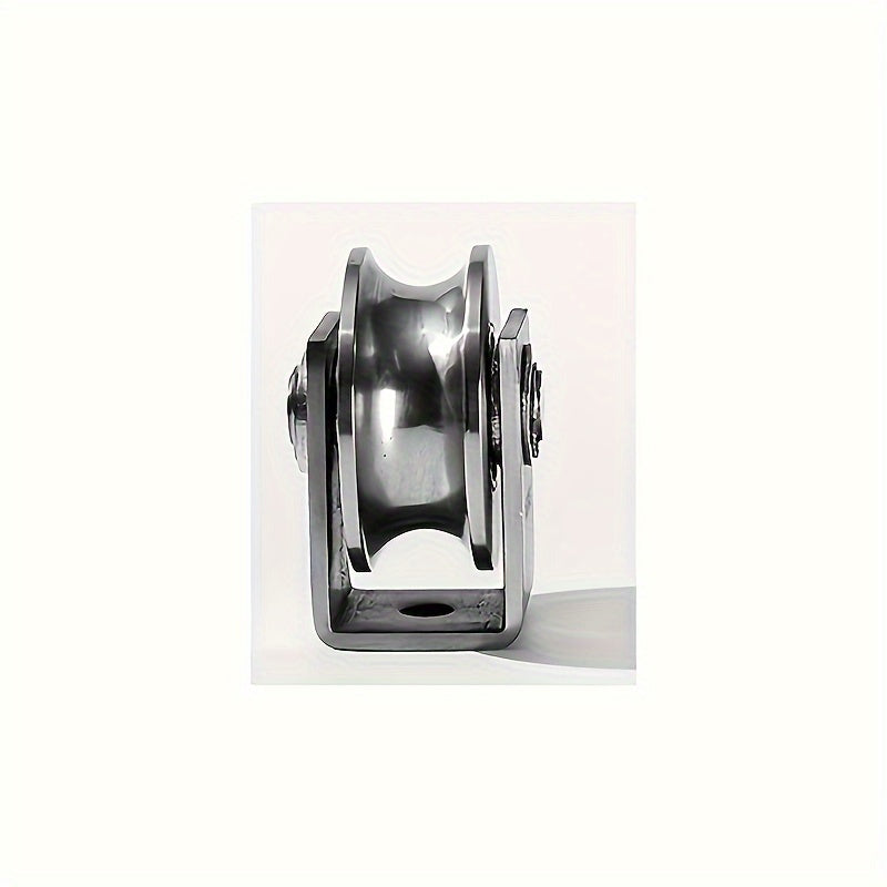 Stainless Steel Bearing Pulley Wire Rope Lifting Pulley Ring U V H Type