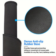 4mm Thick Star Moon Pattern Mouse Pad Round Mouse Pad With Seam Wrap Edge