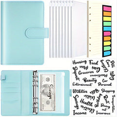 A6 Loose leaf Book Macaron Hand Account Book Cash Budget 6 Holes
