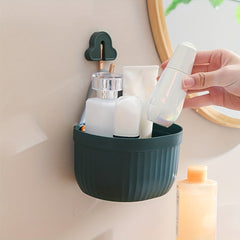 Wall Mounted Hanging Basket Organizer For Bathroom