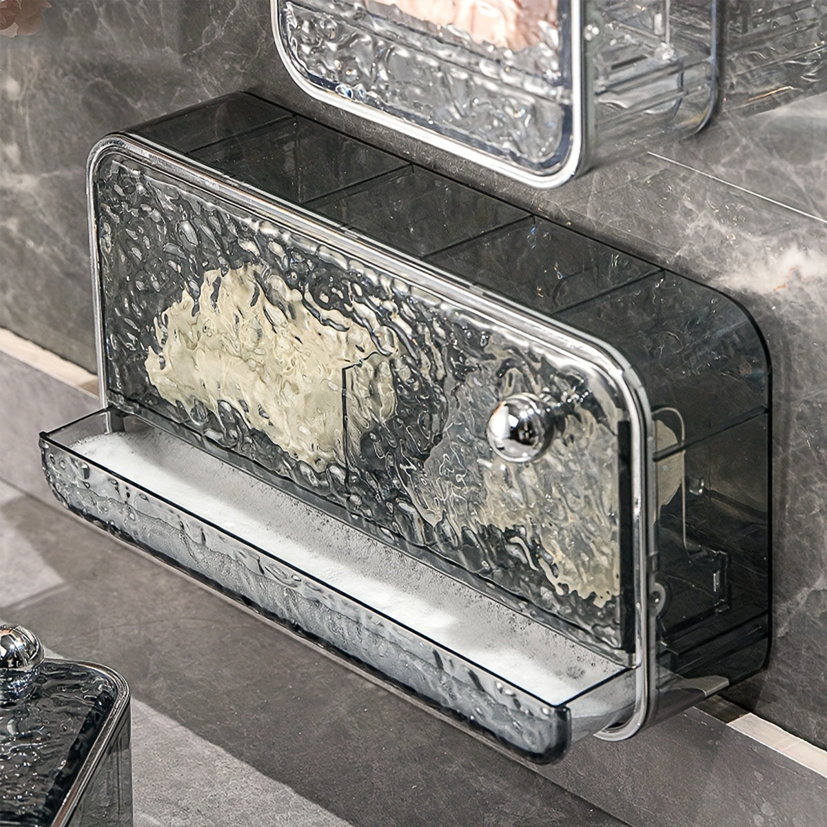 Soap Box Punch Soap Box Wall mounted Household Drain Storage Soap Storage Rack