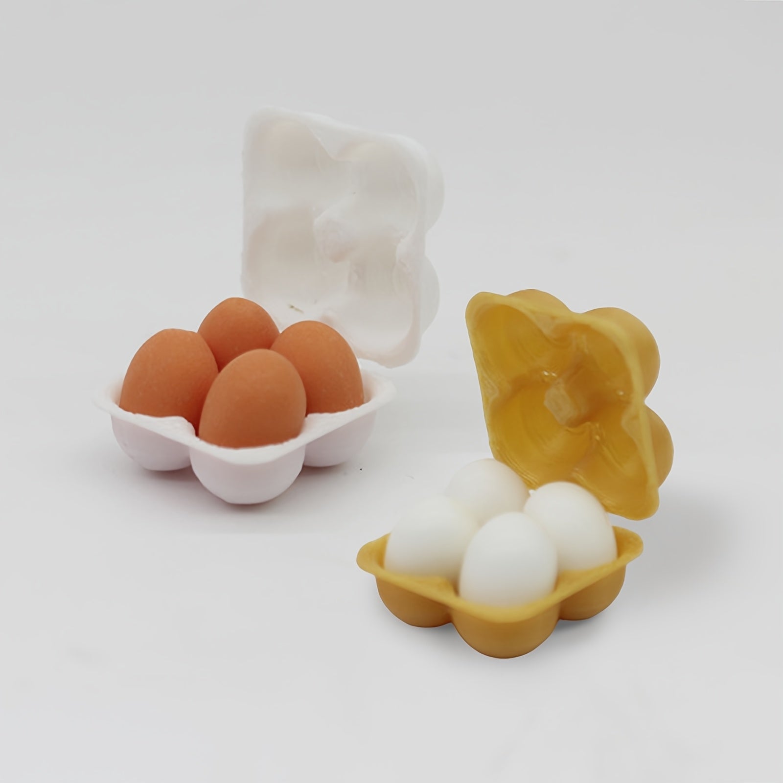 1:12 Mini Dollhouse Egg Rack with Eggs