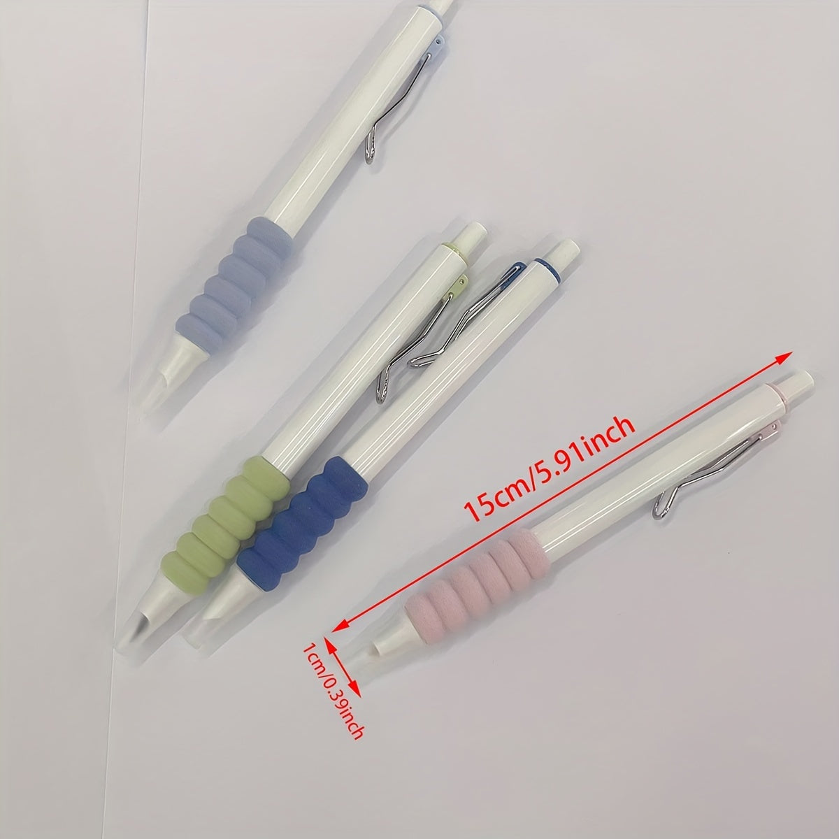 Set of 4 Sponge Pen Grip Pushing Pen Practice Pen