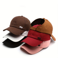 Backless Ponytail Baseball Cap Lightweight Sun Visor Hat
