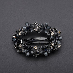 Vintage Hollowed Flower Rhinestone Hairpin Hairclip Hair Accessories