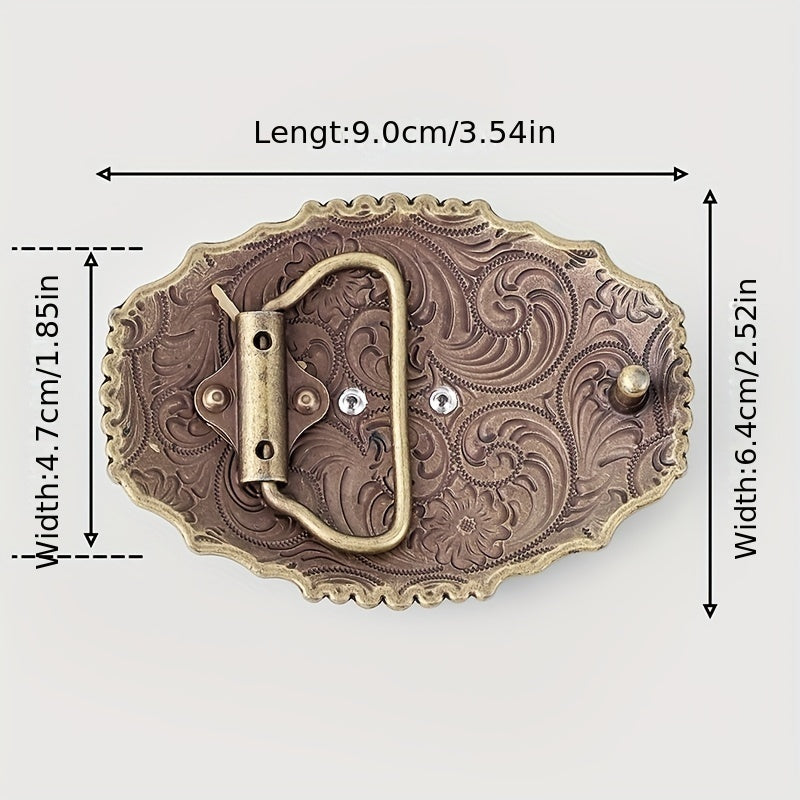 Vintage Boot Belt Buckle For Women & Men Western Jeans Accessories