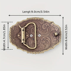 Vintage Boot Belt Buckle For Women & Men Western Jeans Accessories