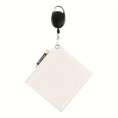 Golf Towel with Hook for Easy Carrying and Ball Cleaning