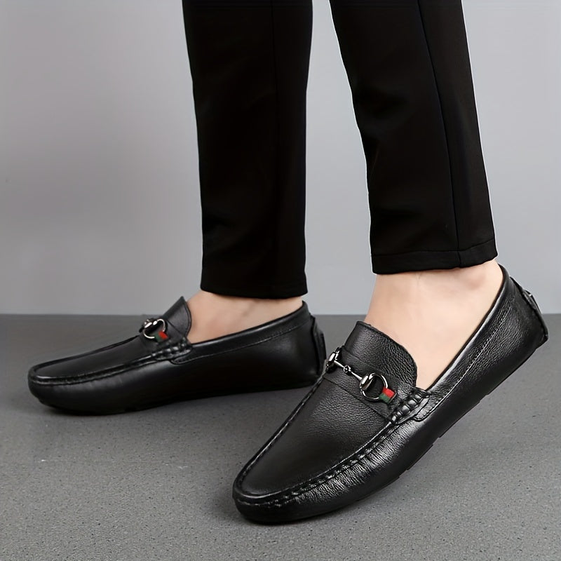 Men's Horsebit Loafers Slip-On Casual Shoes