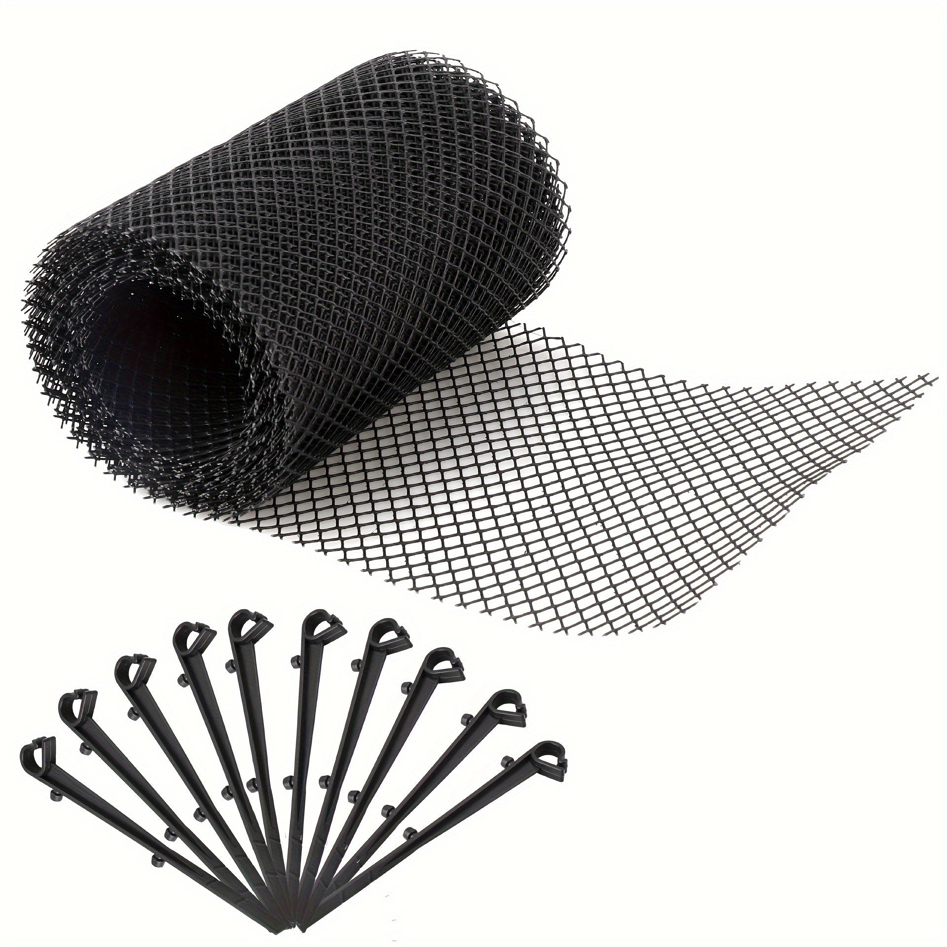 Eaves Net Gutter Net 6M Length 10 Ground Nails
