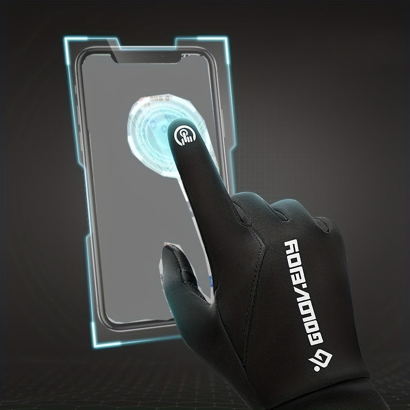 Winter Cycling Gloves Warm Waterproof Touch Screen Ski Gloves