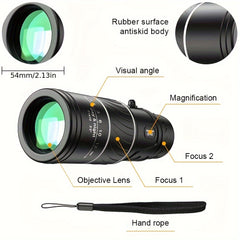 HD Monocular Telescope for Smartphone Photos