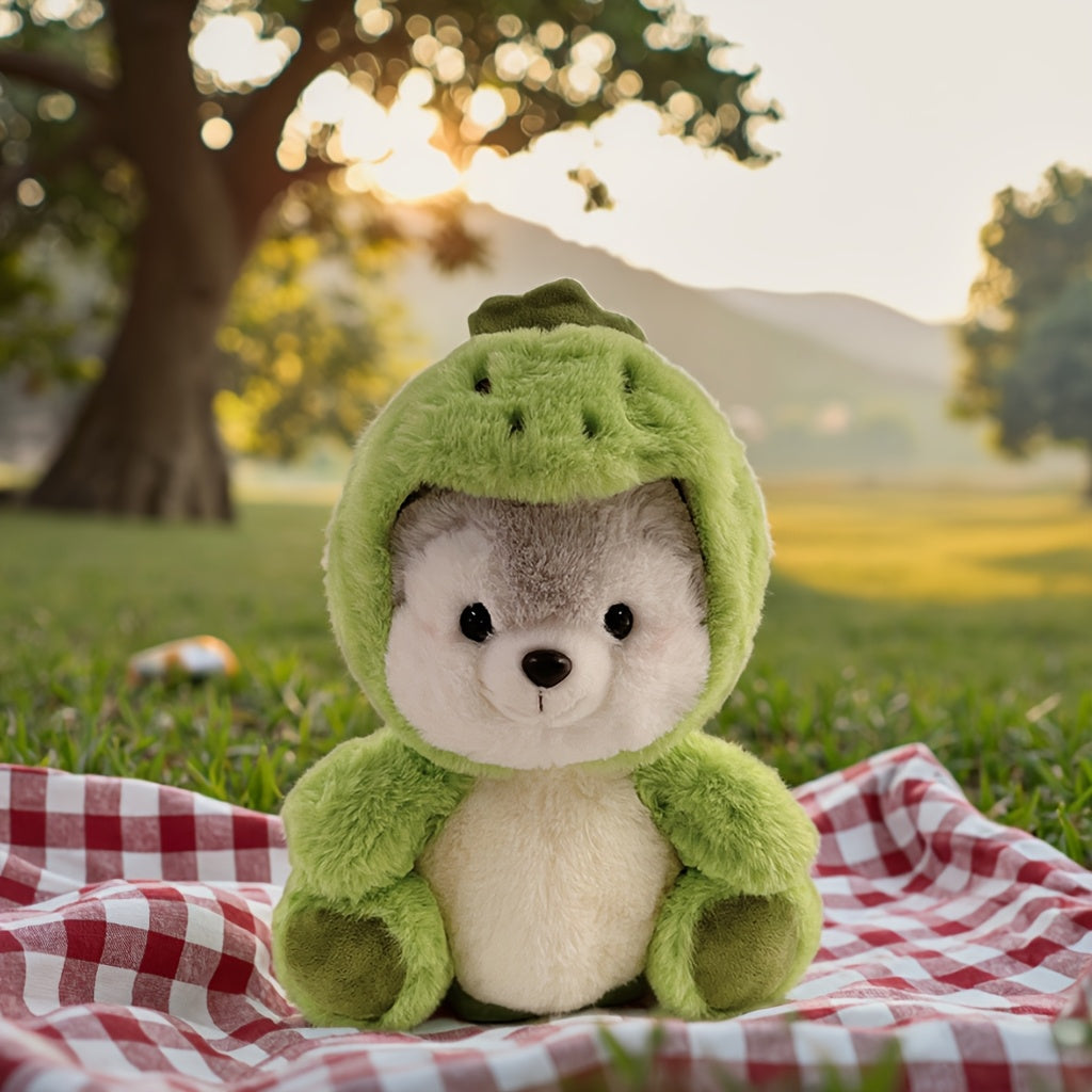 Cute Husky Plush Toy Soft Dog Gift for Kids