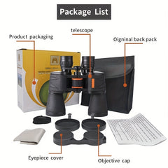 Waterproof Binoculars for Outdoor Activities HD BAK4 Prism Clear Viewing