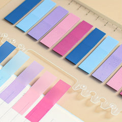 PET Sticky Notes Index Stickers 10 Sets 200 Sheets Labels 1pc