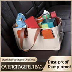 Multifunctional Trunk Storage Bag Hanging Basket Portable Car Organizer