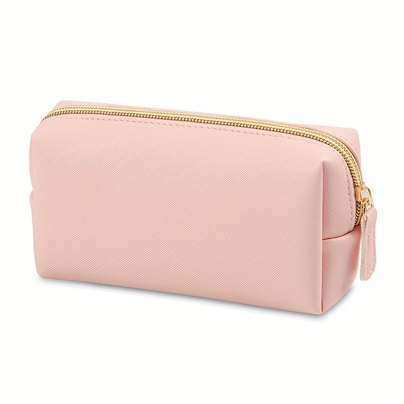 Large Capacity Pencil Bag School Stationery Storage Bag Solid Student Pencil Bag