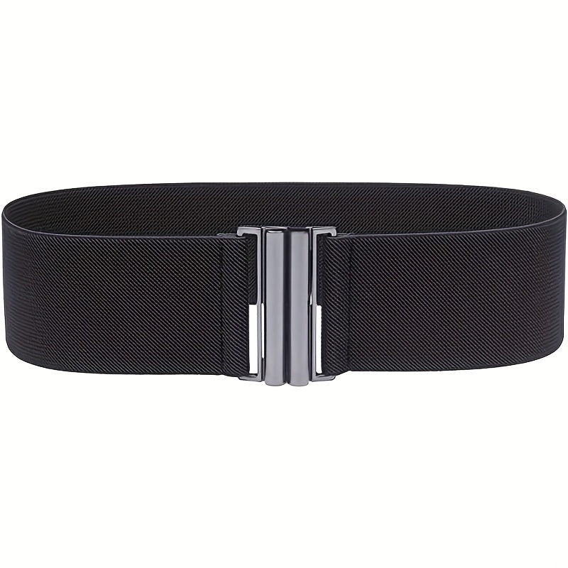 Elastic Wide Belt Cinch Belt Braided Dress Girdle Waistband Women