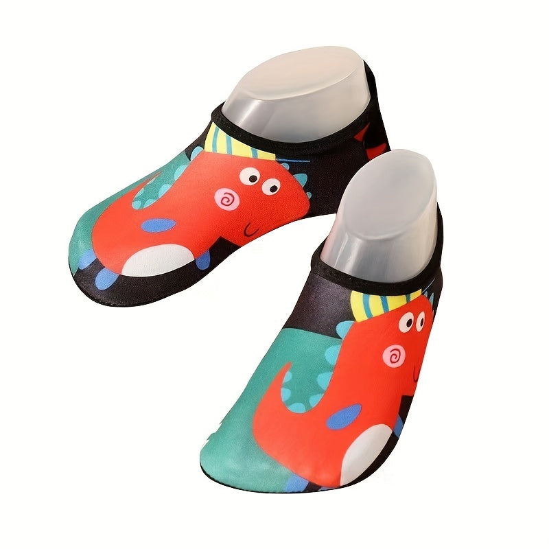 Boy's Dino Water Socks Quick Dry Soft Shoes