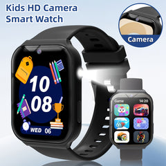 SIMSONFIT Kids Smart Watch with HD Camera Step Counter Games