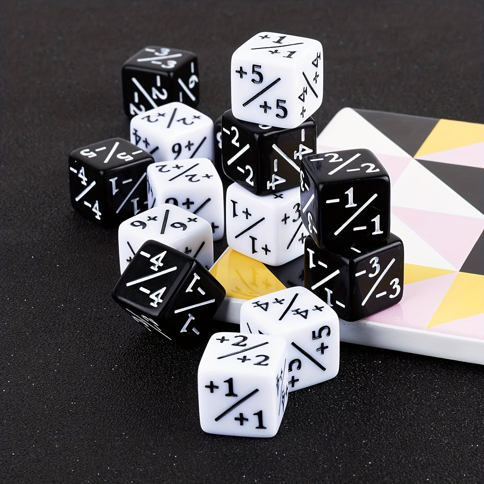 30 Pcs Dice Counters Token Set D6 Dice for MTG CCG Dice Game