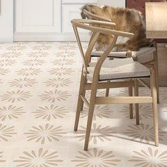 12pcs Moroccan Tile Stickers Waterproof & Non-slip Ethnic Floor Stickers