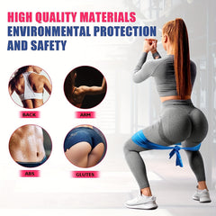 4pcs Elastic Resistance Bands for Physical Therapy Strength Training