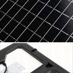 Portable Solar Panel Waterproof USB Fast Charging Outdoor Emergency Charging