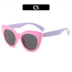 Kids Cat Eye Polarized Sunglasses Sports UV Protection