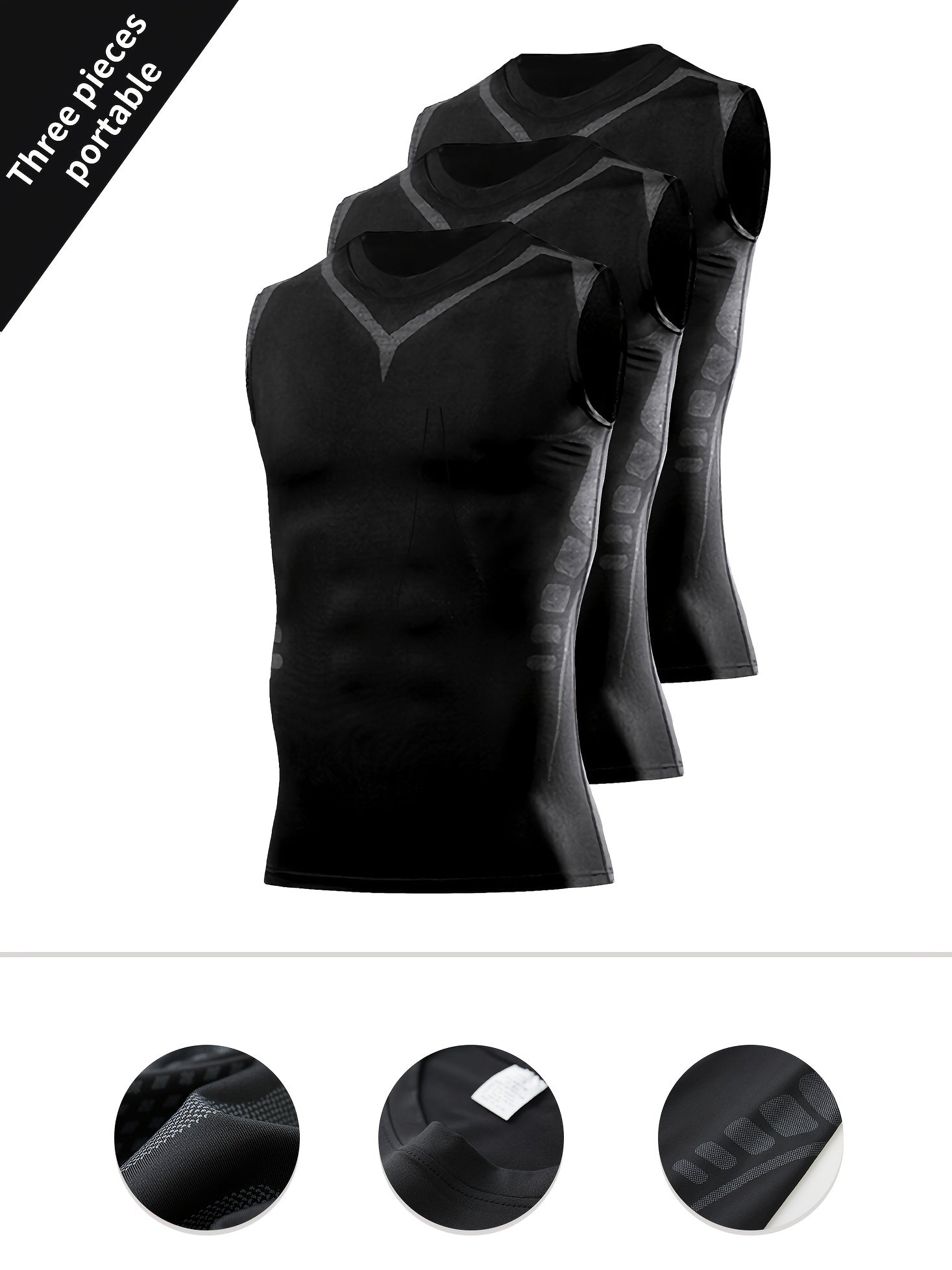 Xinso Prince Men's Quick Dry Compression Sport Vest