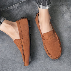 Men's Comfy Loafers Wear-resistant Non-Slip Shoes