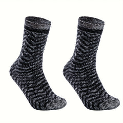 Stripe Print Socks Soft Mid Tube Socks Women's Stockings