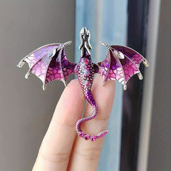 Retro Dragon Shape Brooch For Men